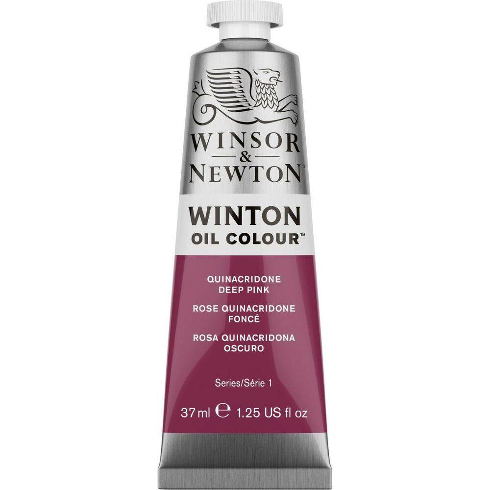 Tinta Oleo Winton W&N 250 Quinacridone Deep Pink 37Ml