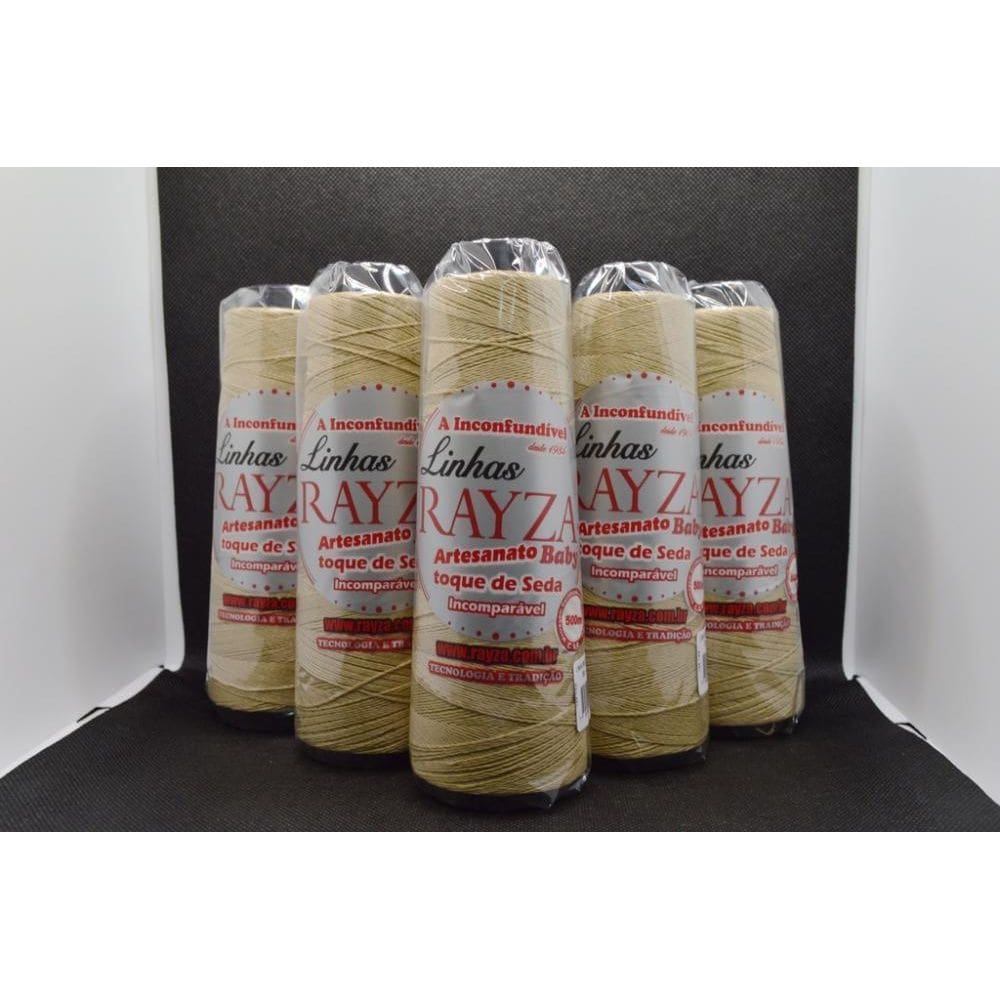 Linha Rayza Artesanato Baby Fina Tex 144 Cor Nova 098-Argila