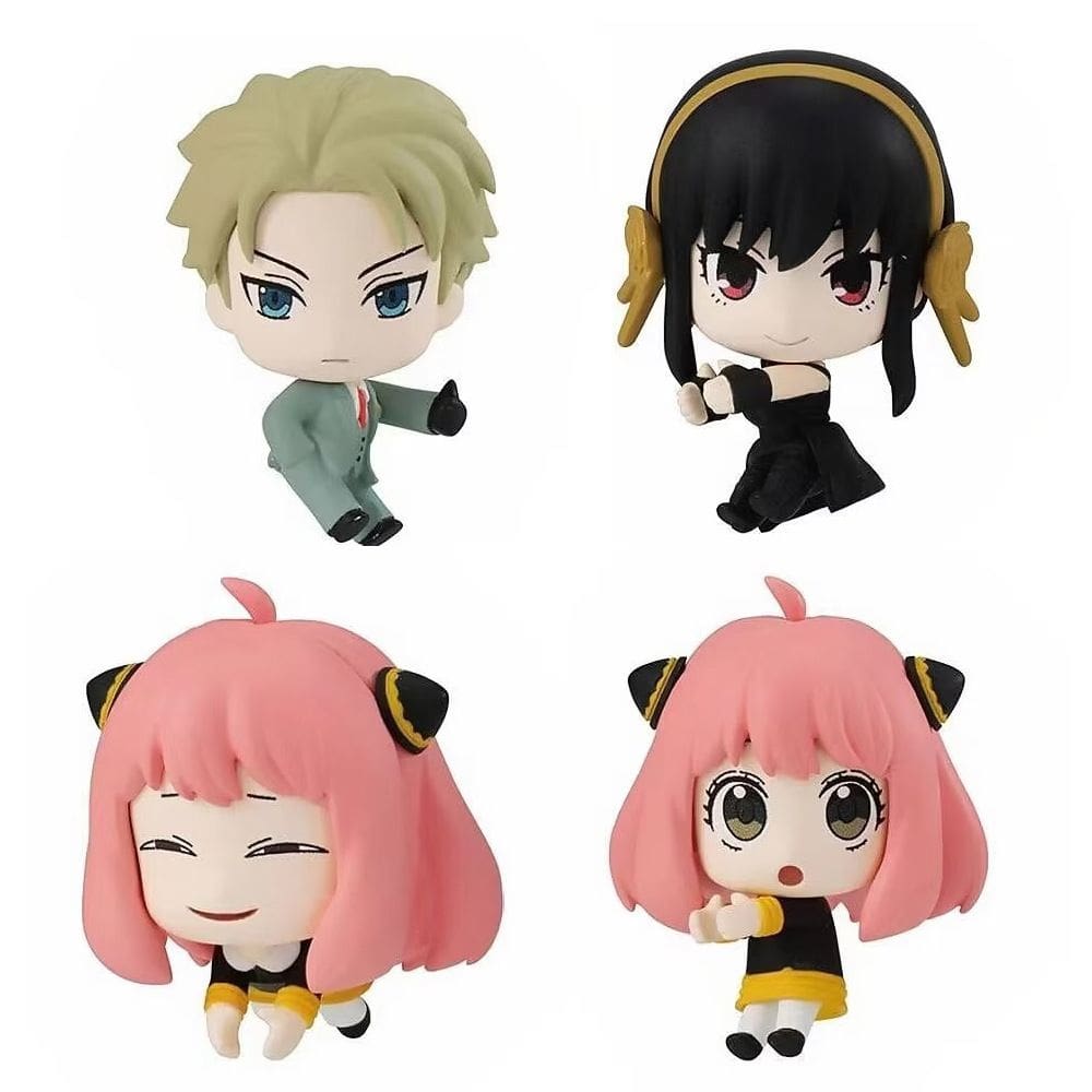 Figure Toy Collect Spys Familys Anyas Forgers 4 unidades/lote