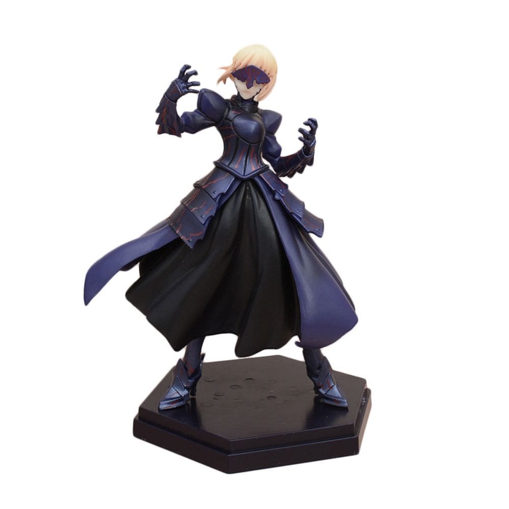 Brinquedo de boneco de anime modelo colecionável Statue Fates Sabers 18 cm