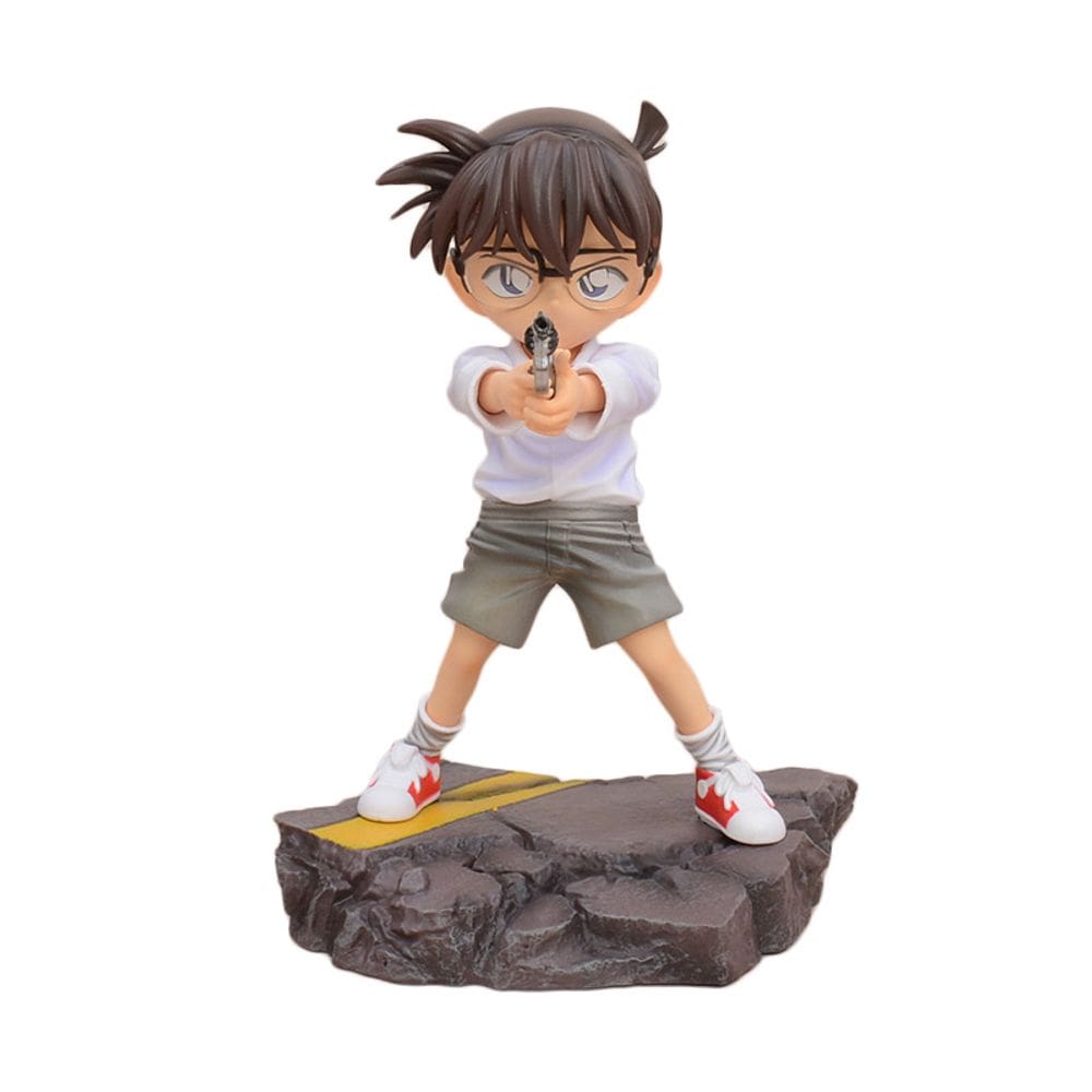 Boneco de anime colecionável Detetive Conan Edogawa 18cm