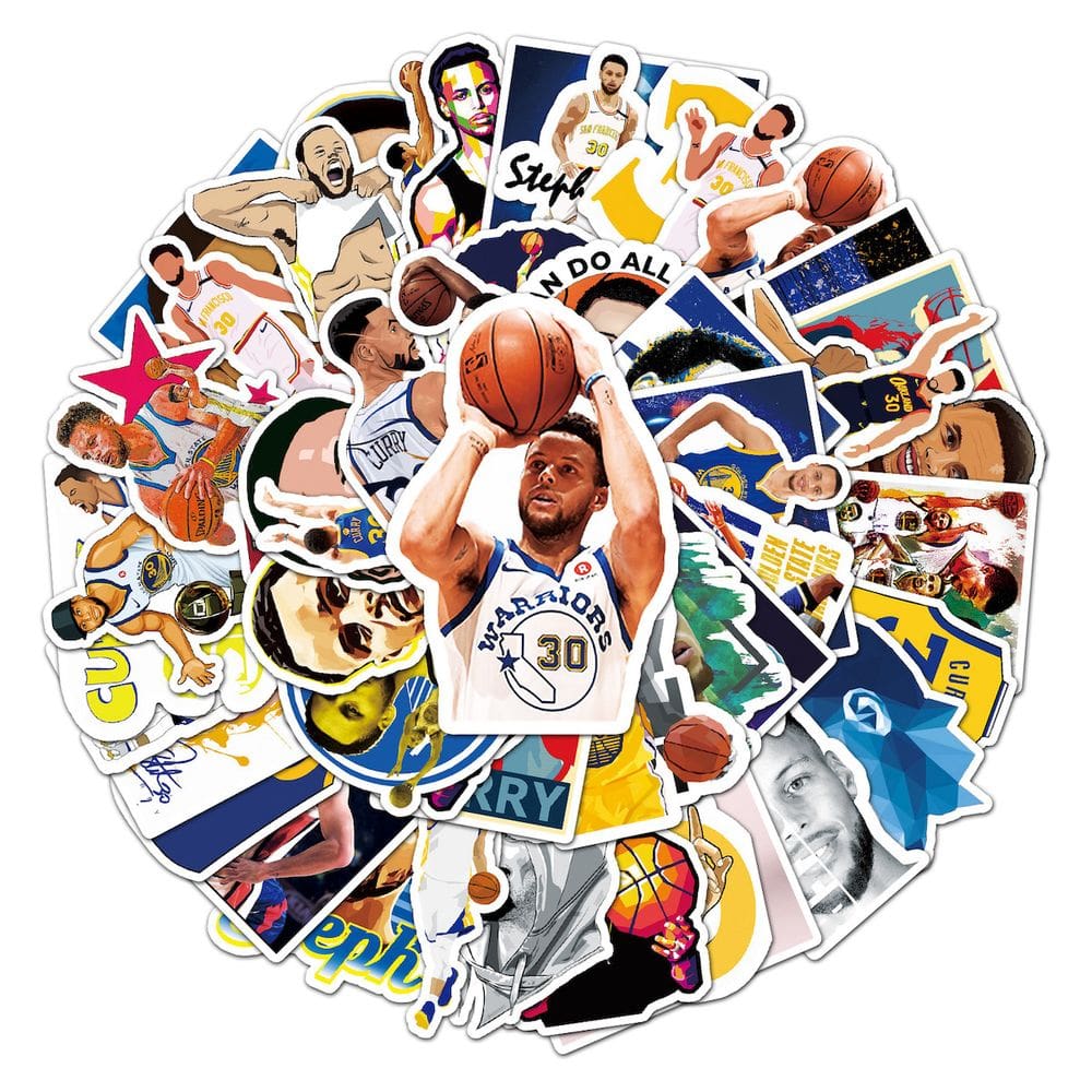 Adesivos Curry 30 Anime Cartoon 50 unidades de PVC impermeável