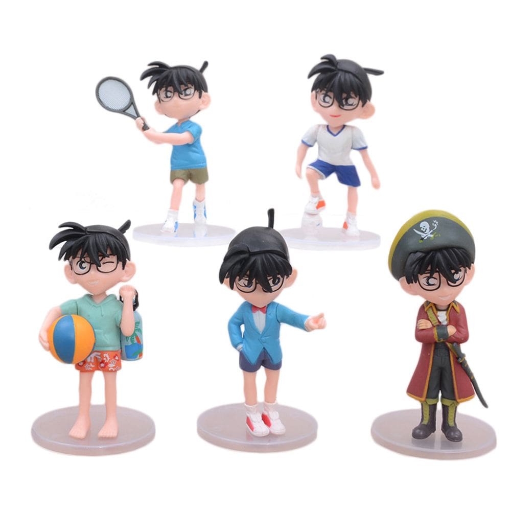 Figura de anime Toy Detectives Conans Edogawas x5 11 cm PVC