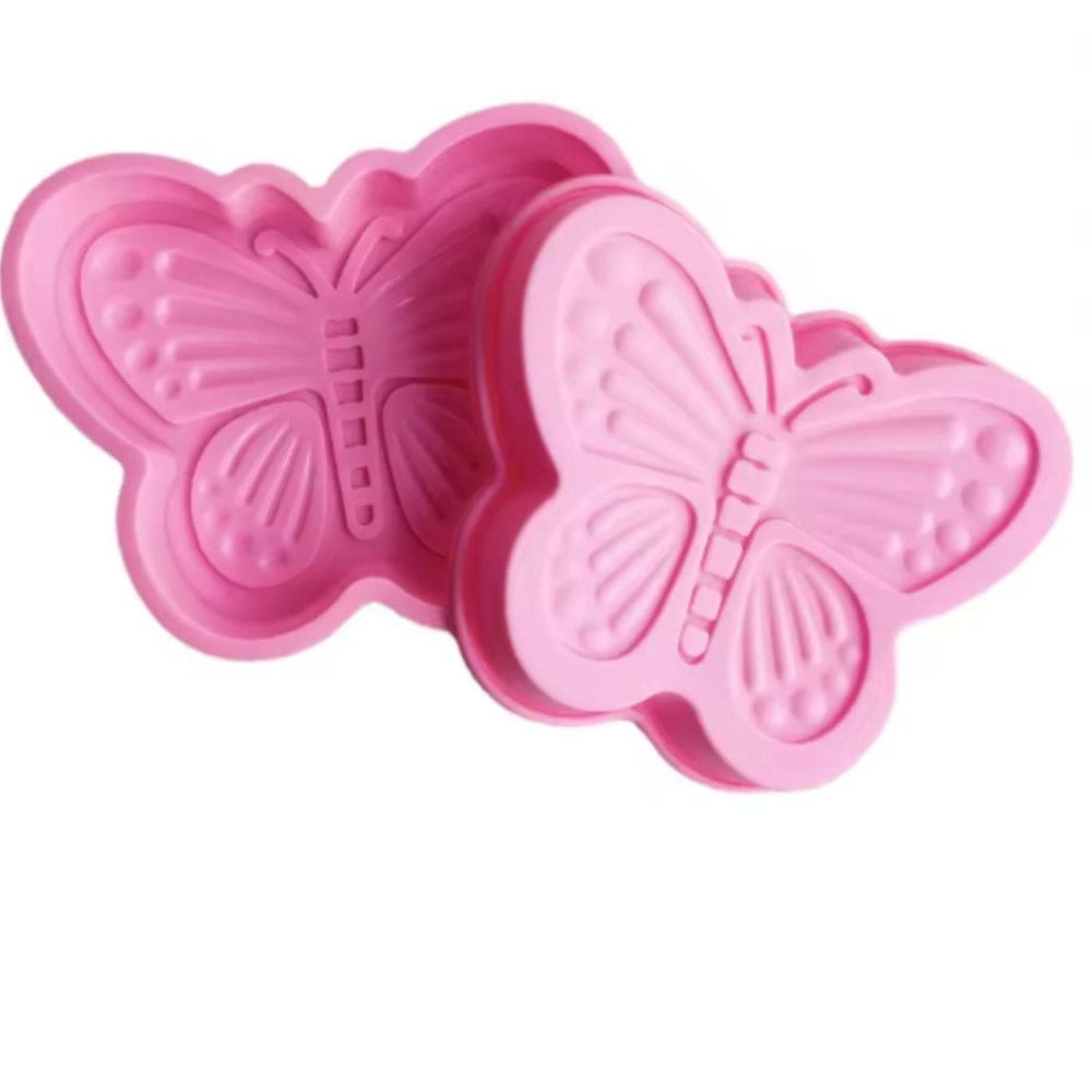 Forma Molde Silicone Borboleta 13Cm Chocolate Sabonete Vela