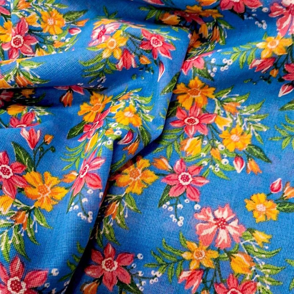 3 Metros Tecido Chita Estampada 100% Algodão Escolha A