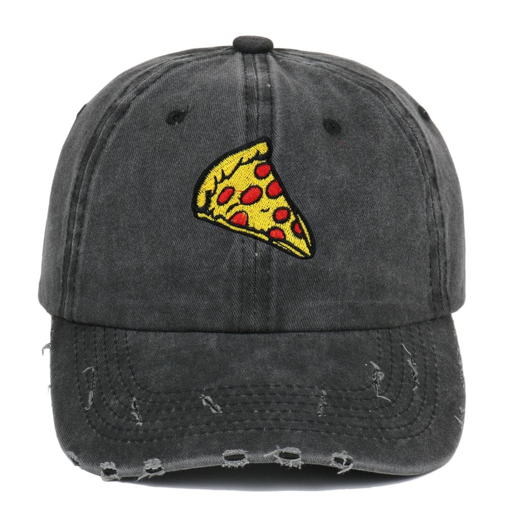 Boné de beisebol Pizzas Anime Trucker Hat para crianças 56-58cm