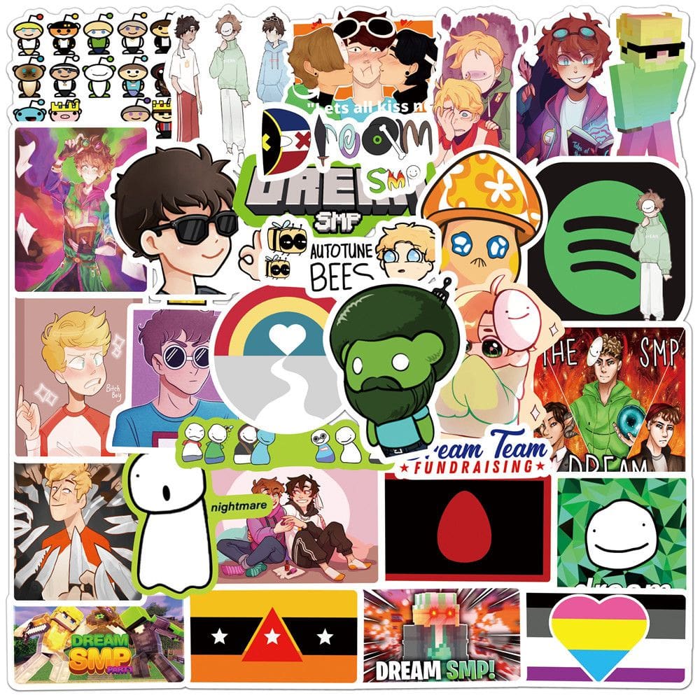 Adesivos Dreams Smps em vinil impermeável Anime 50 unidades/lote