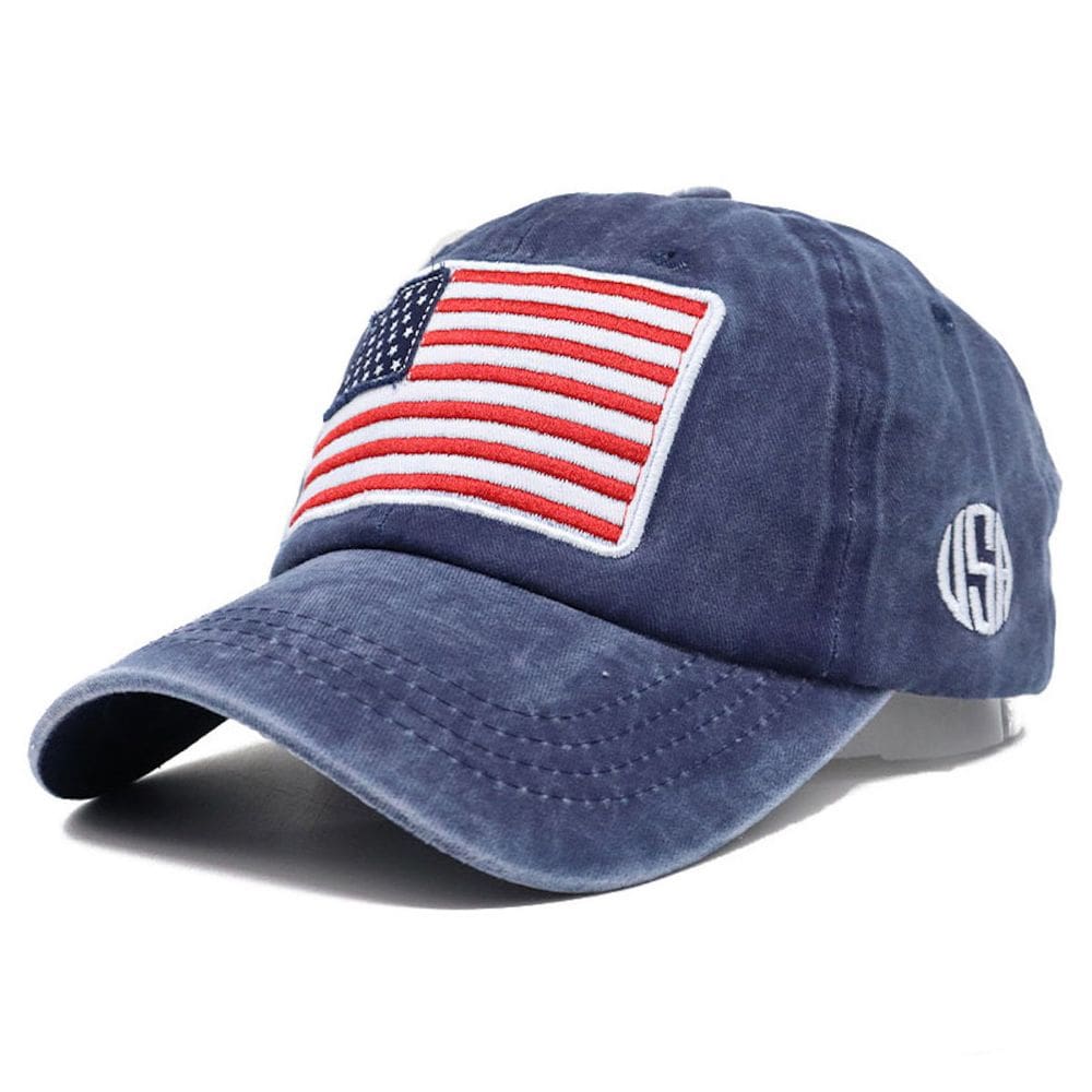 Boné de beisebol American Flags Anime Snapback HipHop F