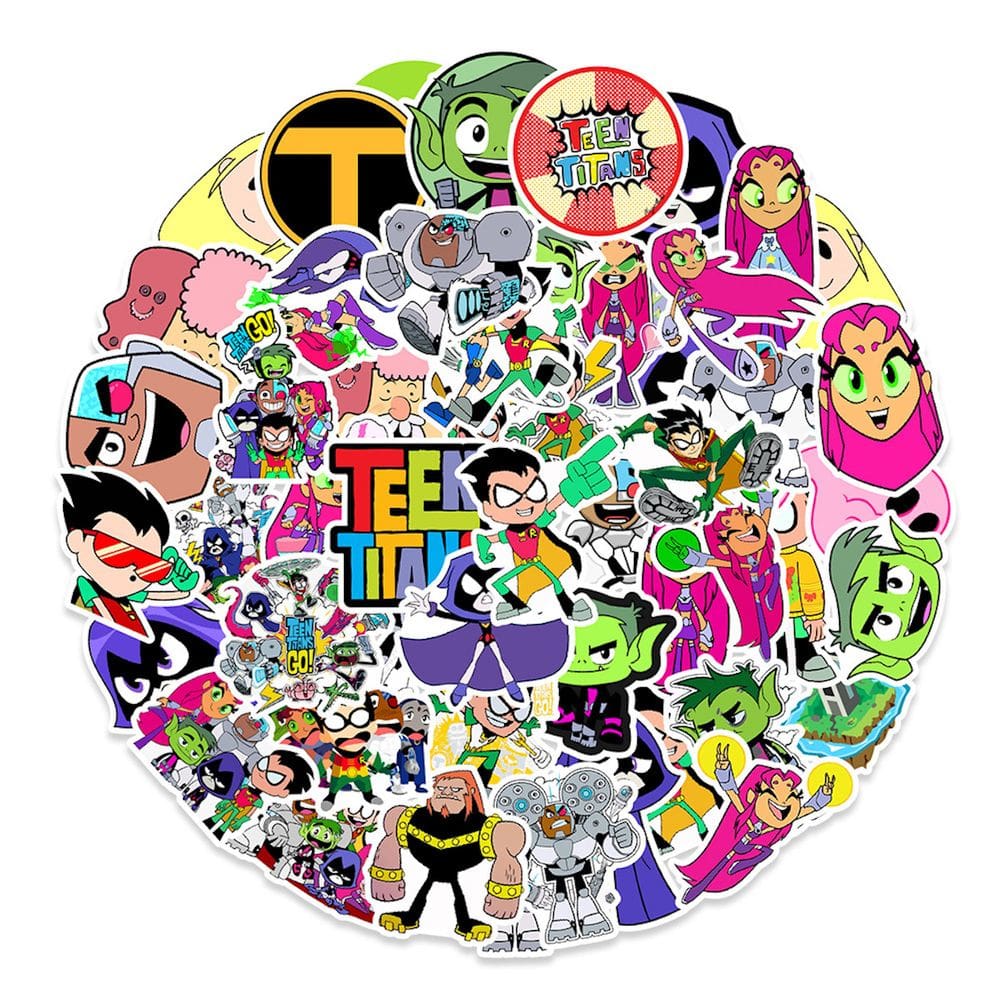 Adesivo Anime Bens Tennyson Vinyl Cartoon Anime 50 unidades