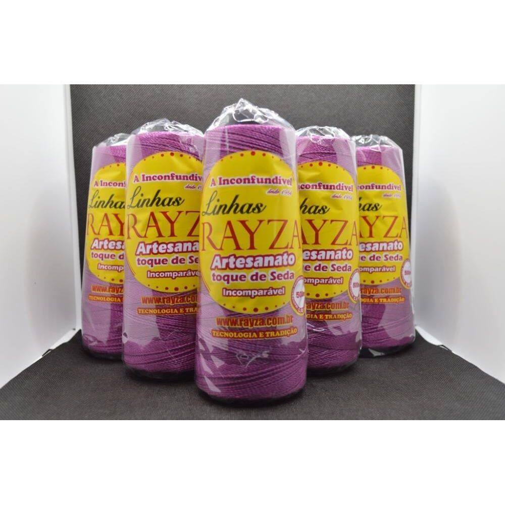 Linhas Para Crochê Rayza Artesanato Grossa - Cor 013 Vinho