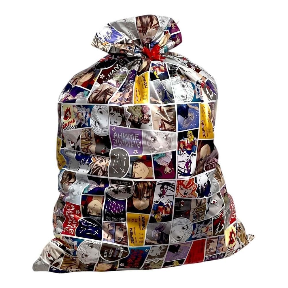 10 Sacos De Presente Anime 70X50 Com Lacinho