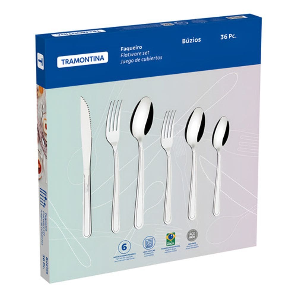 Faqueiro Búzios - 36 Peças - Tramontina