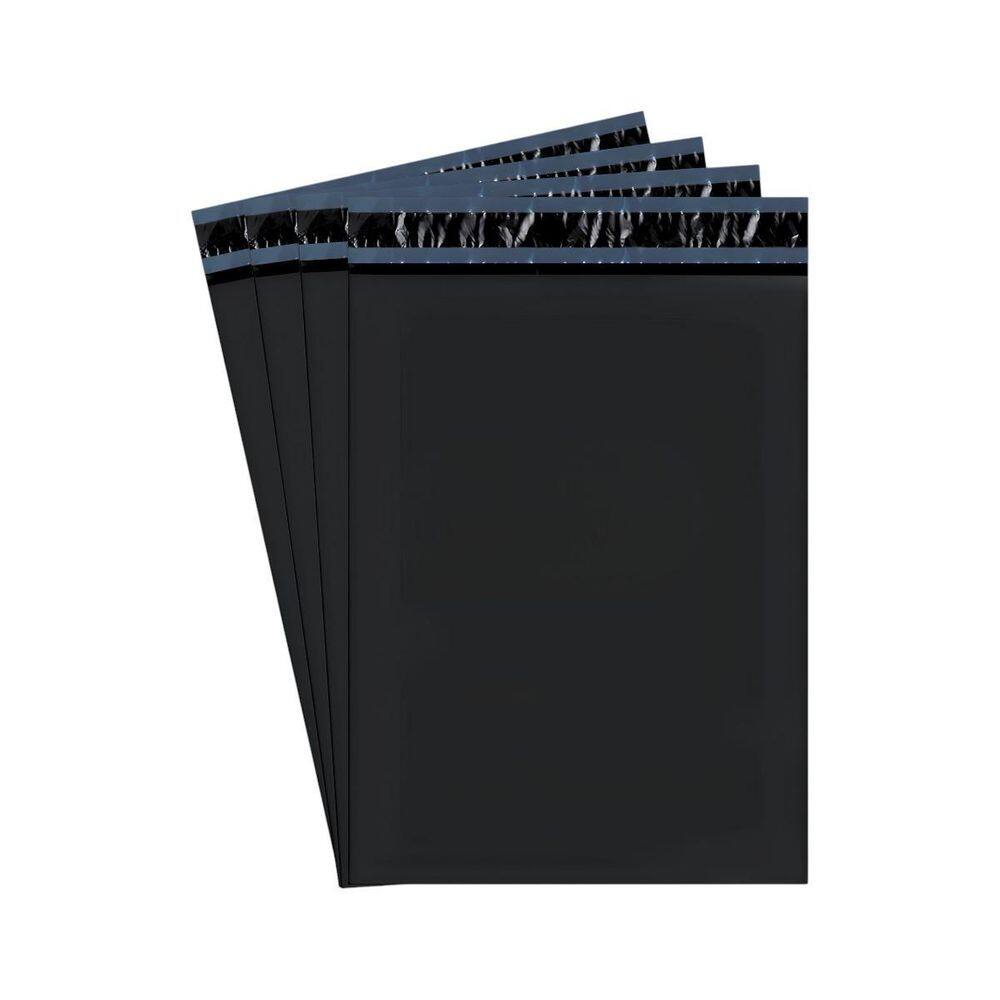 Envelope De Segurança 30X60 Preto Lacre Adesivo 200 Unidades