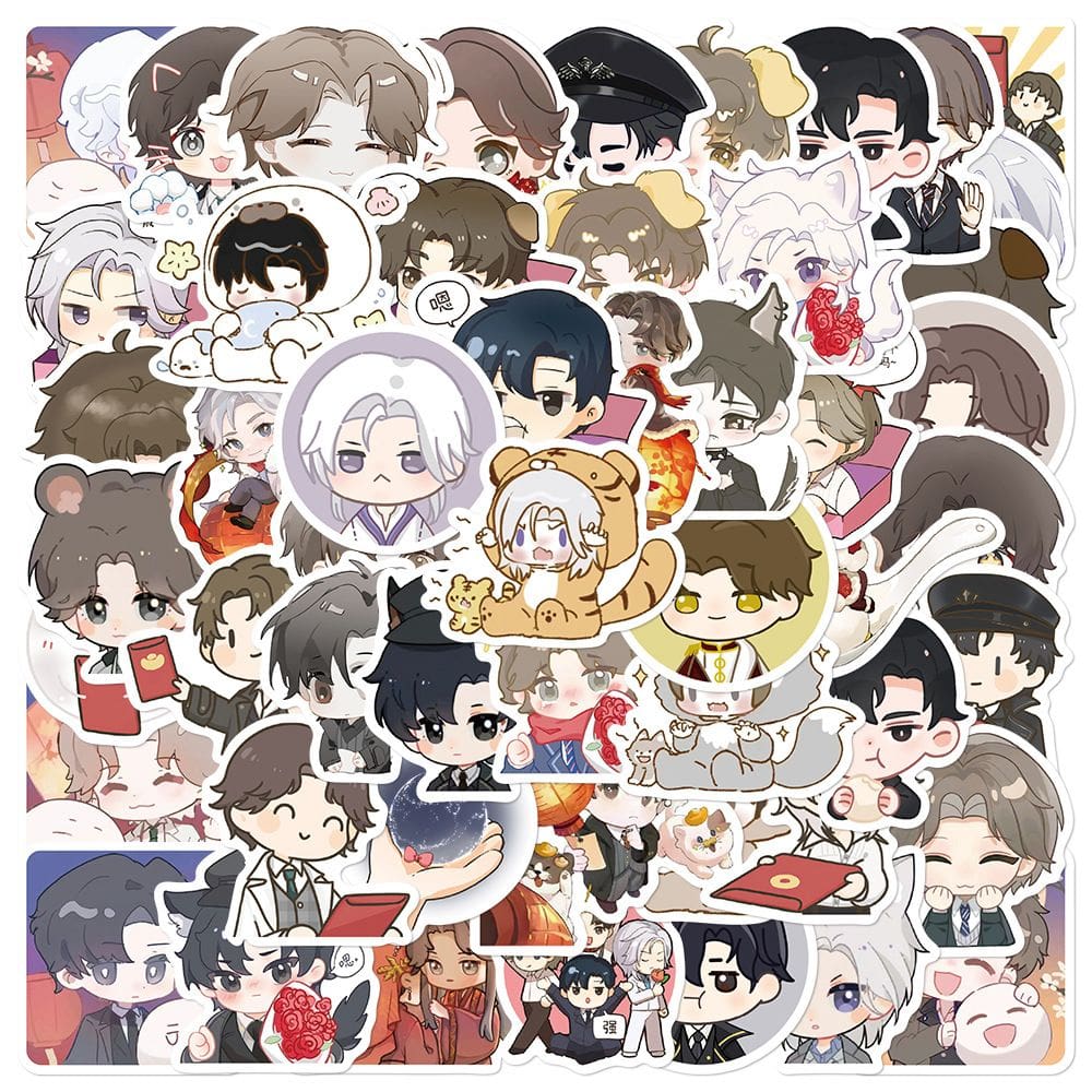 Adesivos Fars Beyonds Worlds em vinil impermeável 52 unidades