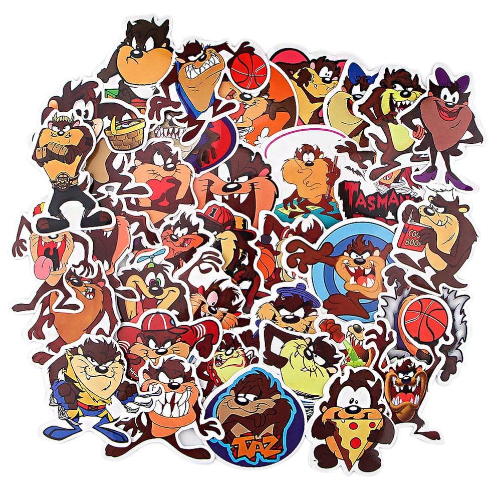 Adesivos Big Mouth Monsters Anime 30 peças de PVC impermeável