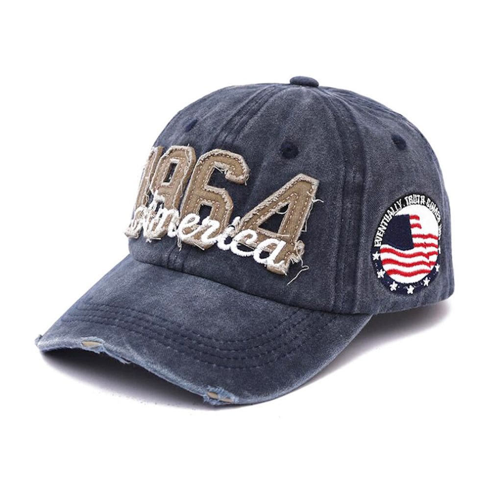 Boné de beisebol Americas 1964 Anime Snapback Hat Algodão 85g