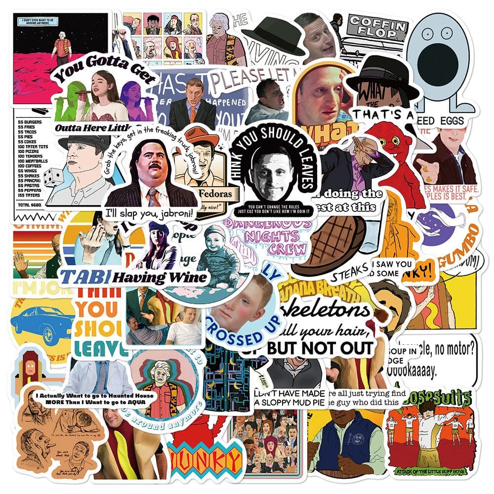 Adesivos que acha que você deve deixar uma garrafa impermeável, 50 unidades