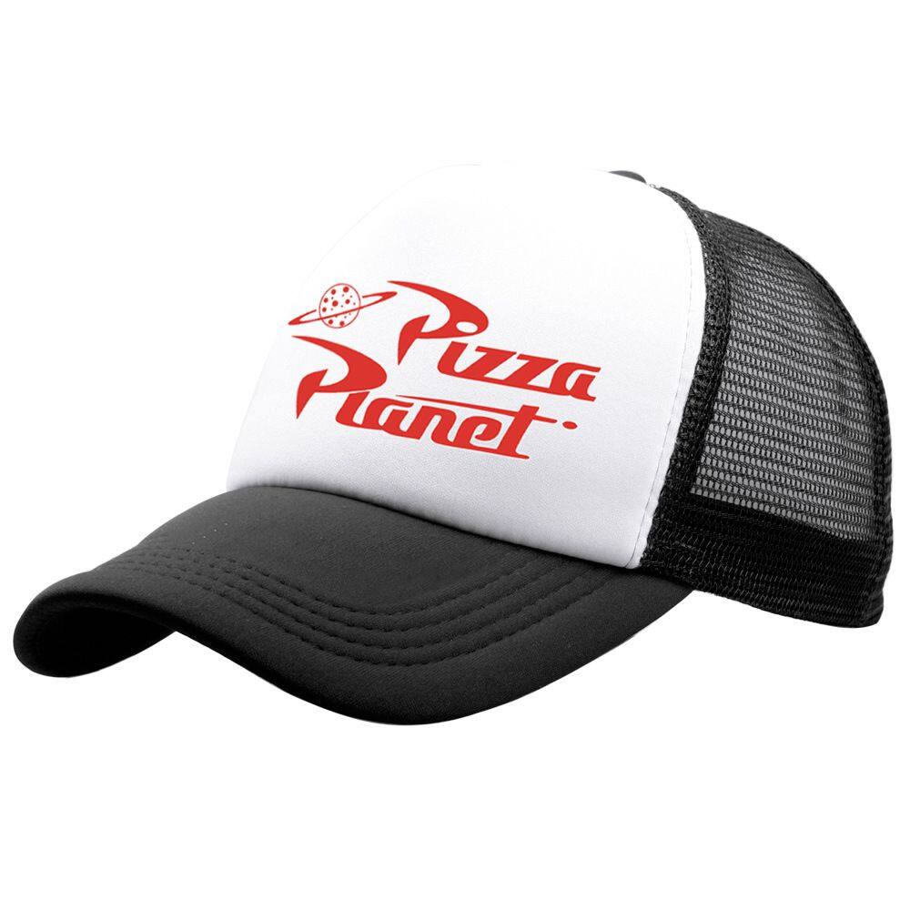Boné de beisebol Pizzas Anime Trucker Hat para crianças 56-58cm