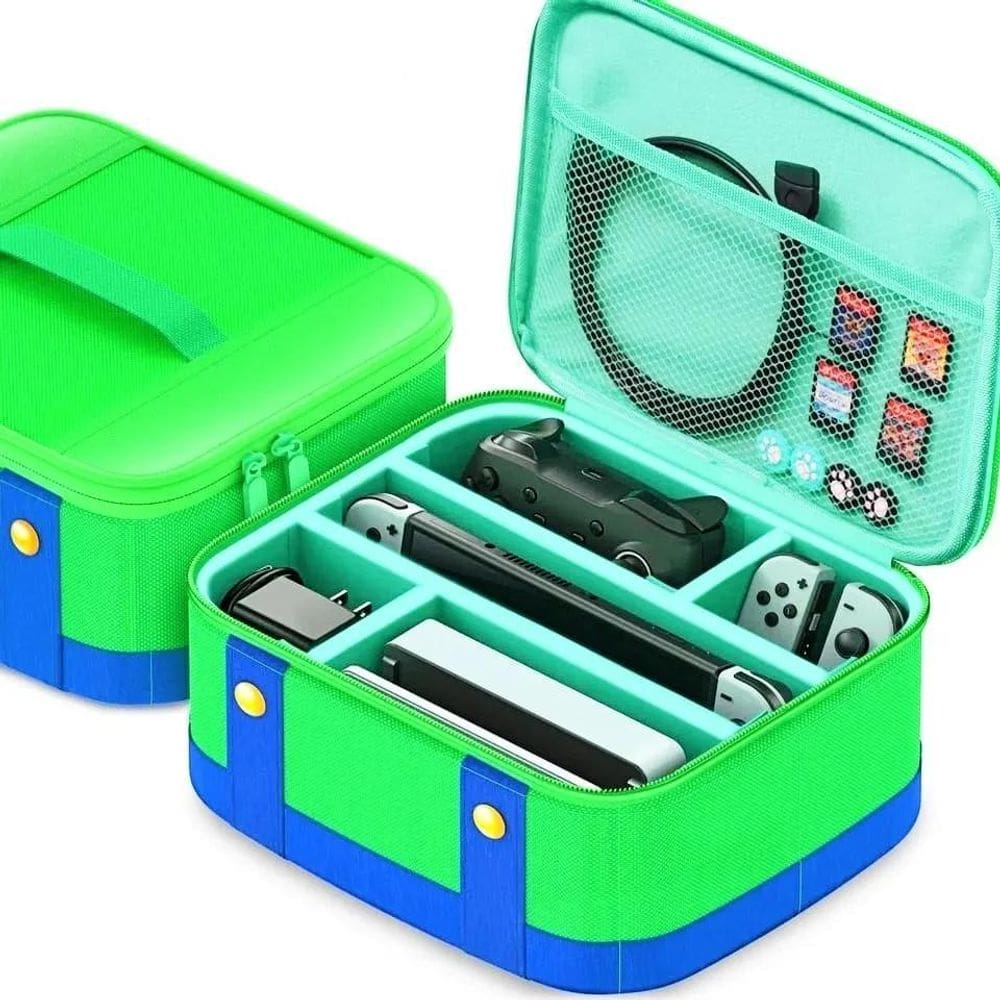 2X Bolsa Case Estojo Para Nitendo Switch Oled Transporte Top