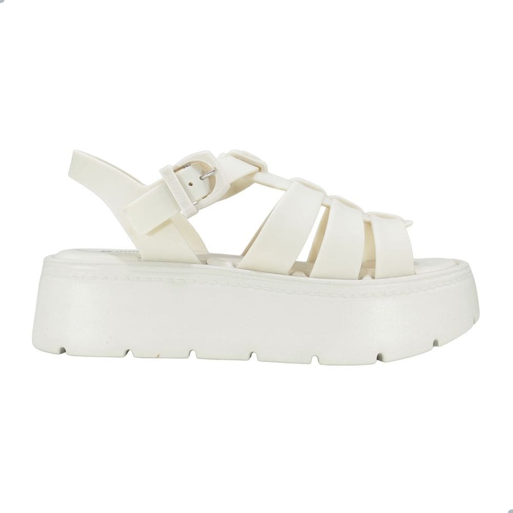 Sandália Melissa Up Platform Adulto Bege Claro