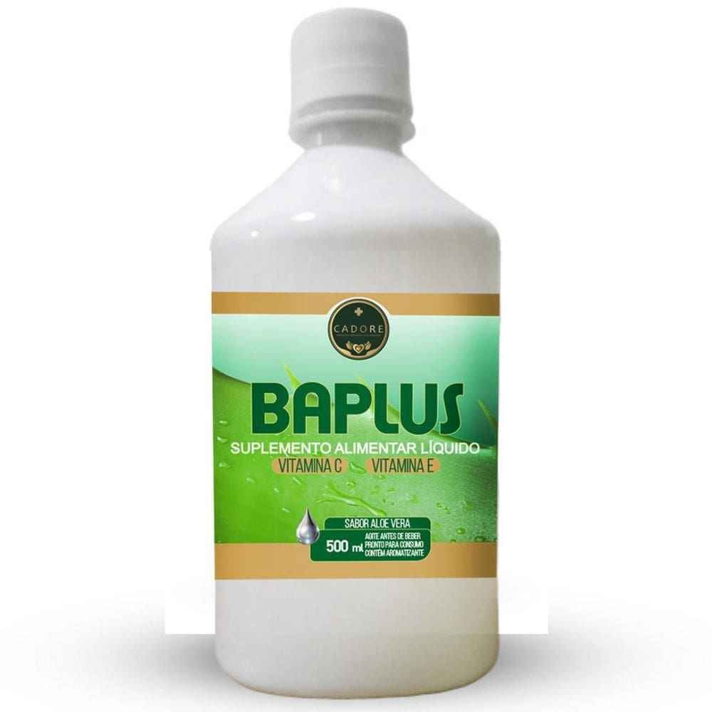 Baplus Suco Aloe Vera Babosa Natural 500Ml Cadore Sabor Aloe