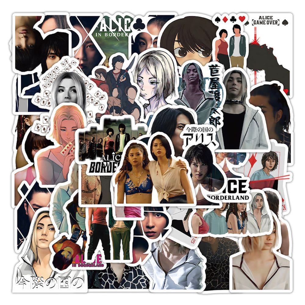 Adesivo Anime Country Of The World Vinil Cartoon x50