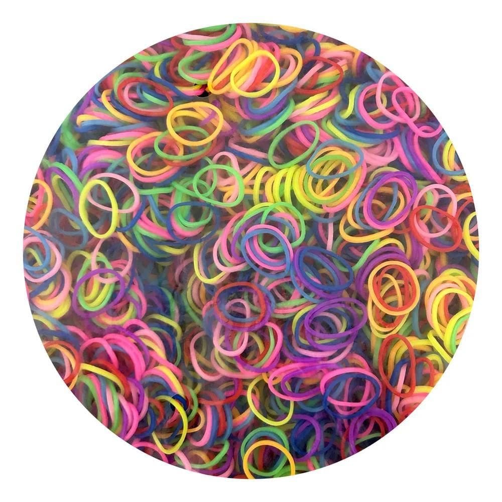 2X Elásticos Borrachinhas 1000 Unidades Banho Tosa Pet Shop