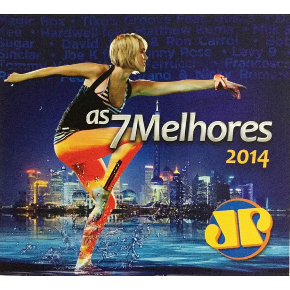 CD As 7 Melhores 2014 Jovem Pan Varios (Duplo)