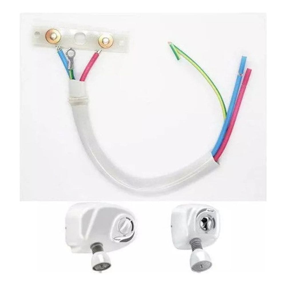 Chicote 4mm2 Br 50cm C/sistema Contato Fixo - Ps424