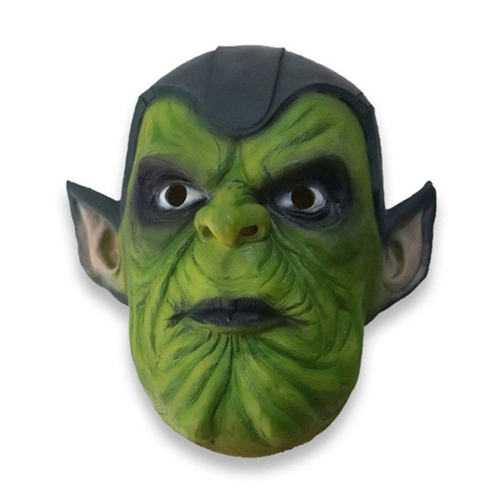 Mask Captains Headgear Latex Dan Carroll para cosplay de festa