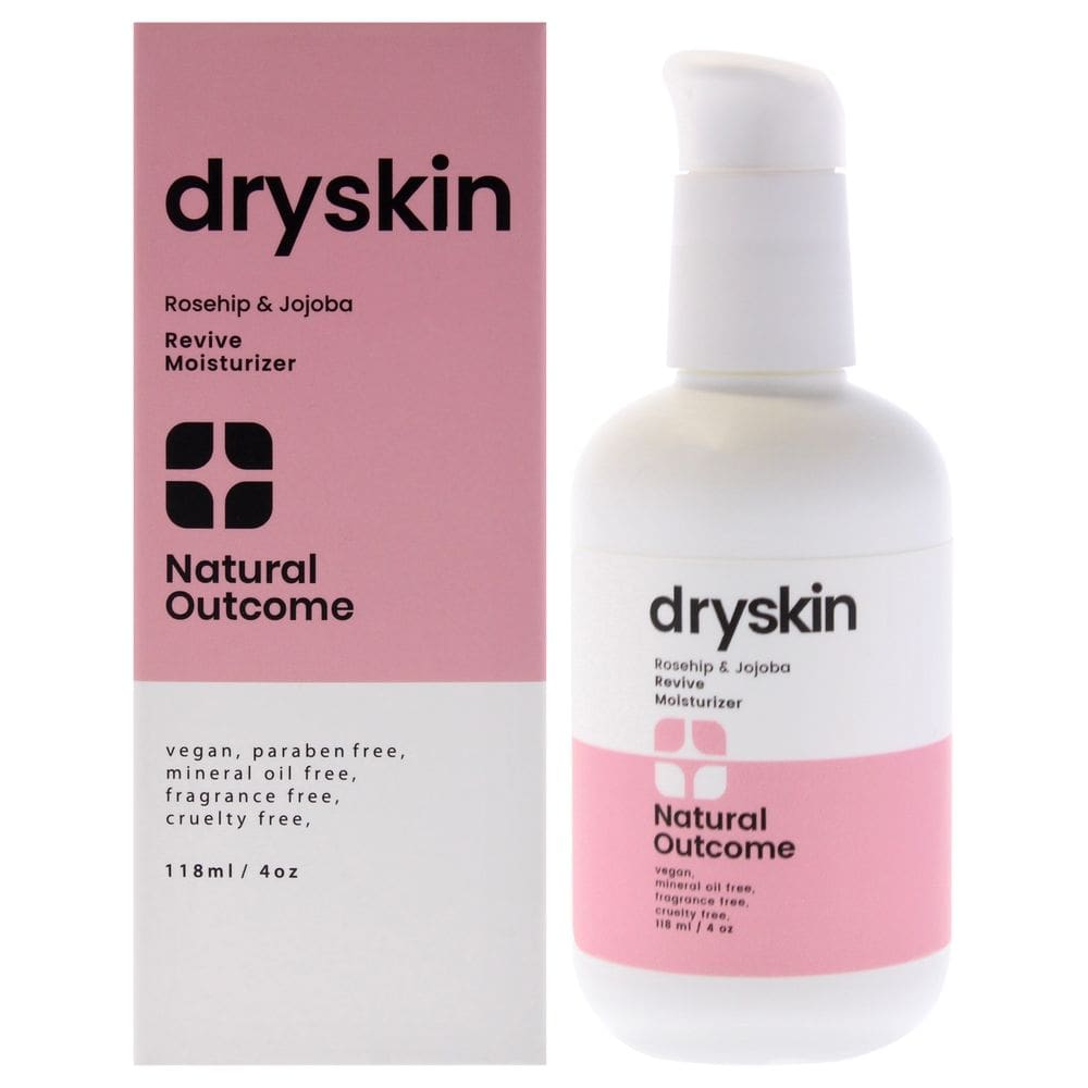 Hidratante Natural Outcome Dryskin com óleo de rosa mosqueta 120mL