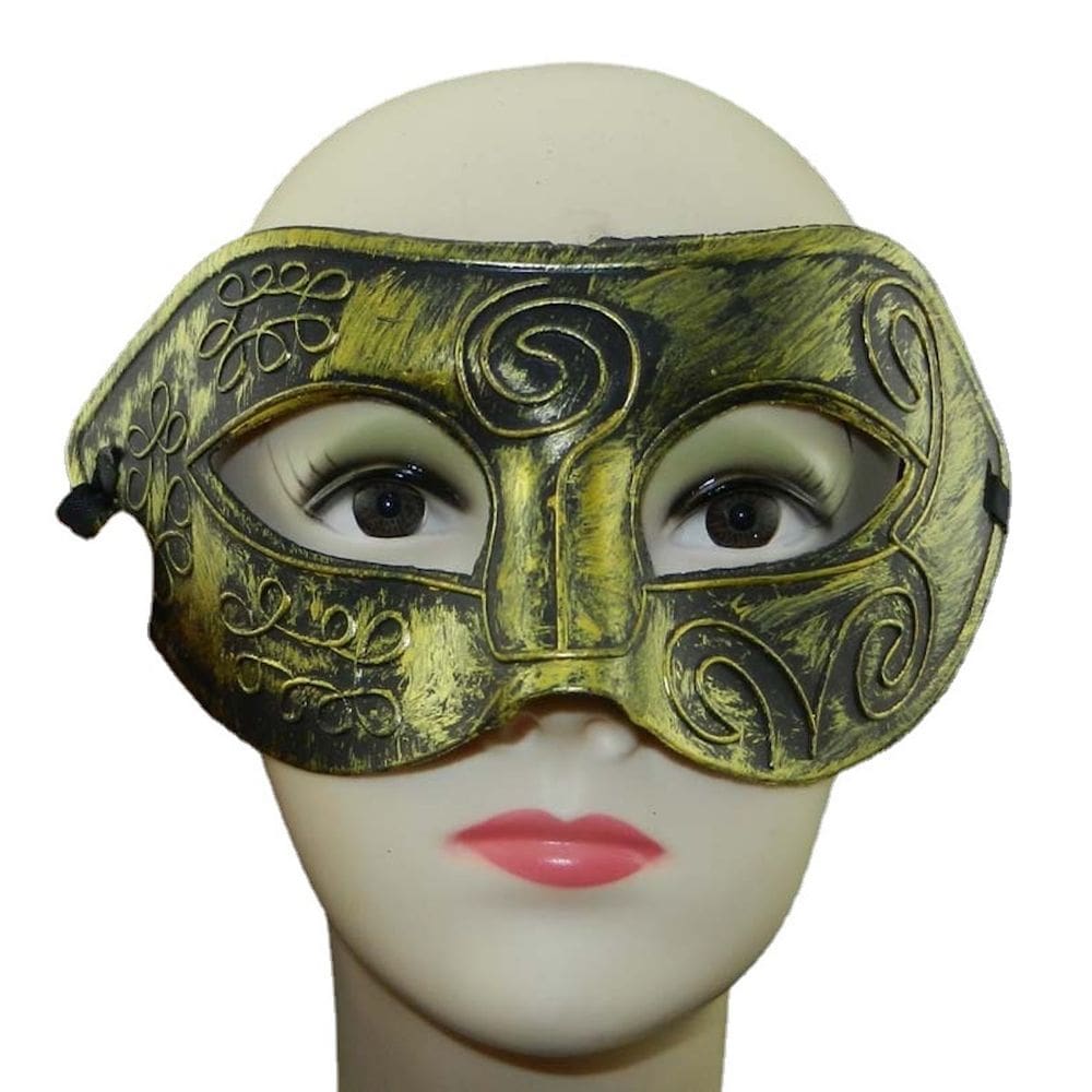 Cosplay Mask Fighter Half Face Masquerade para o Halloween