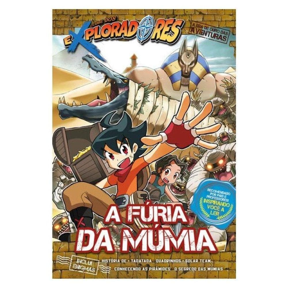 Clube Dos Exploradores: A Fúria Da Múmia - Vol. 1