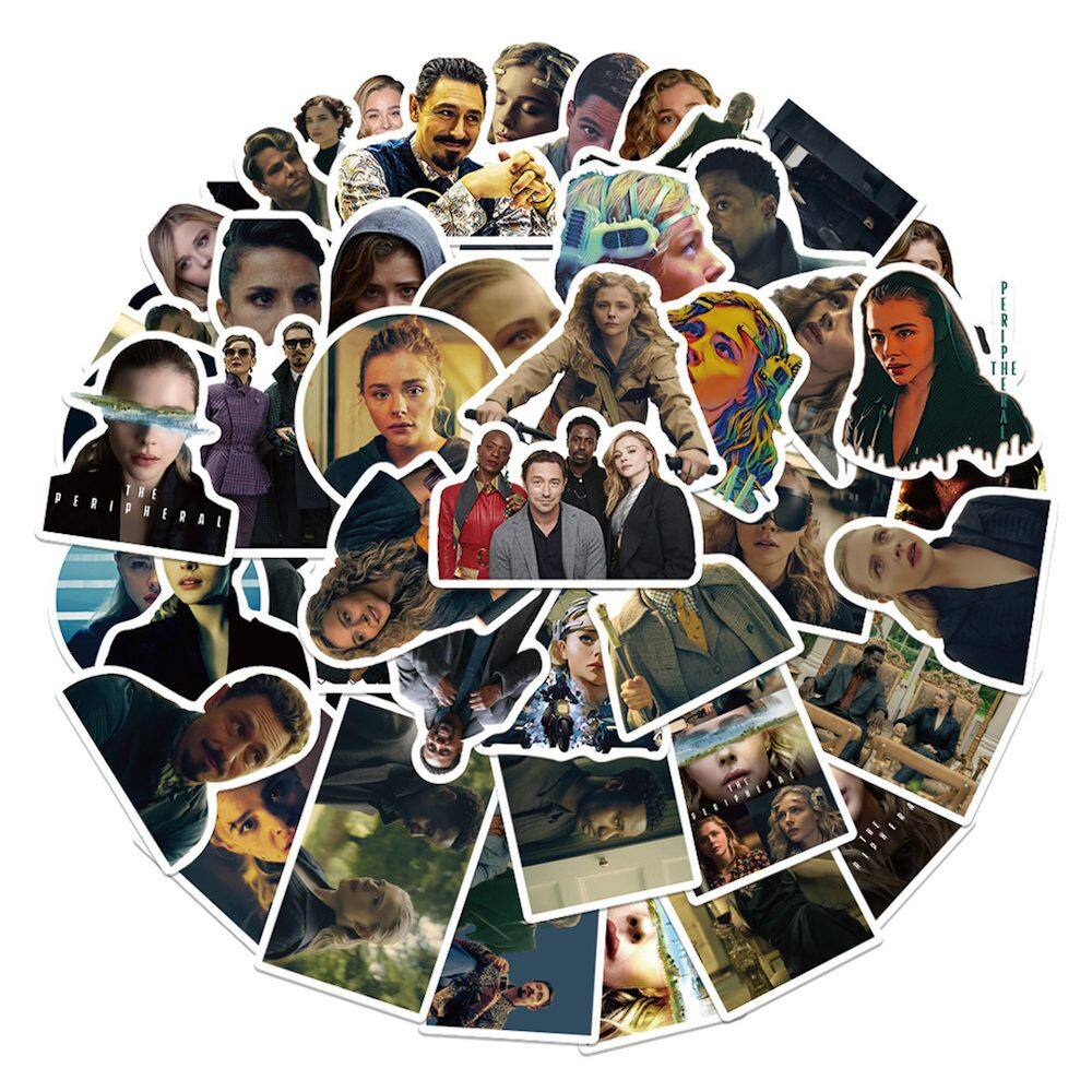 Pacote de adesivos Peripherals Anime 50 unidades Decorative Cartoon Sti