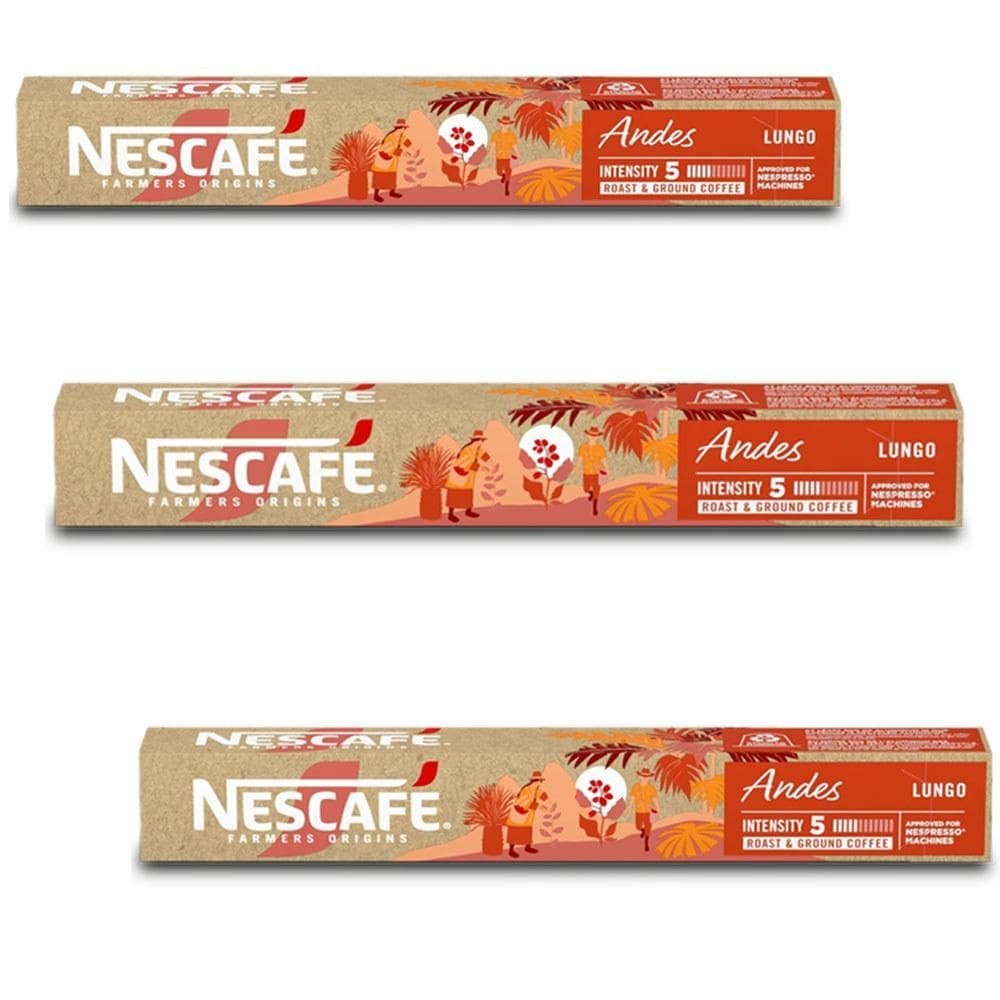 30 Cápsulas Nescafé Farmers Origins Andes