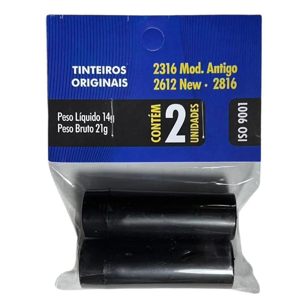 3X Kit 2 Un Tinteiro  Fixxar Etiq Mx - 2316, 2612, 2