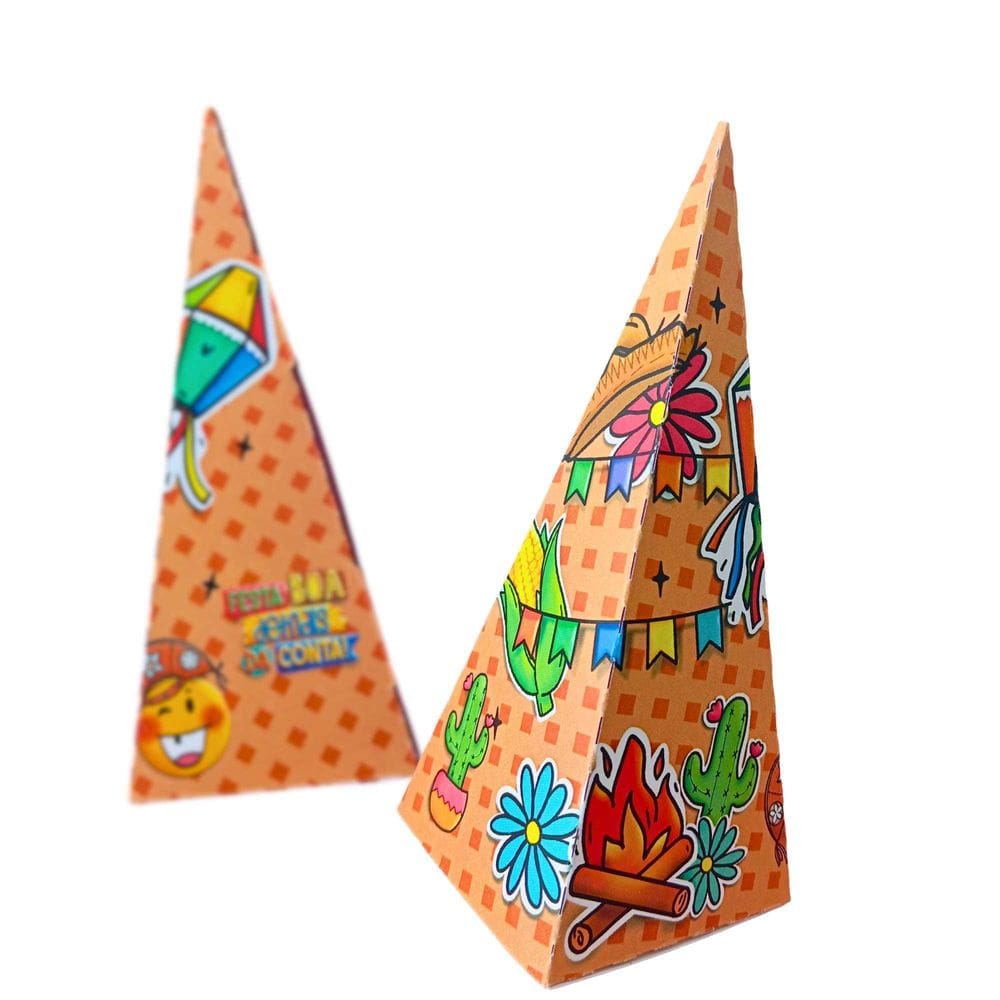 30 Caixas Festa Junina Aniversário São João - 30 Cone