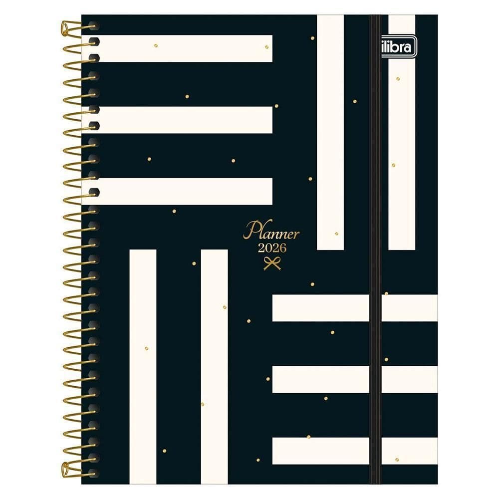 Planner Semanal 2026 Espiral M7 West Village Listras Tilibra