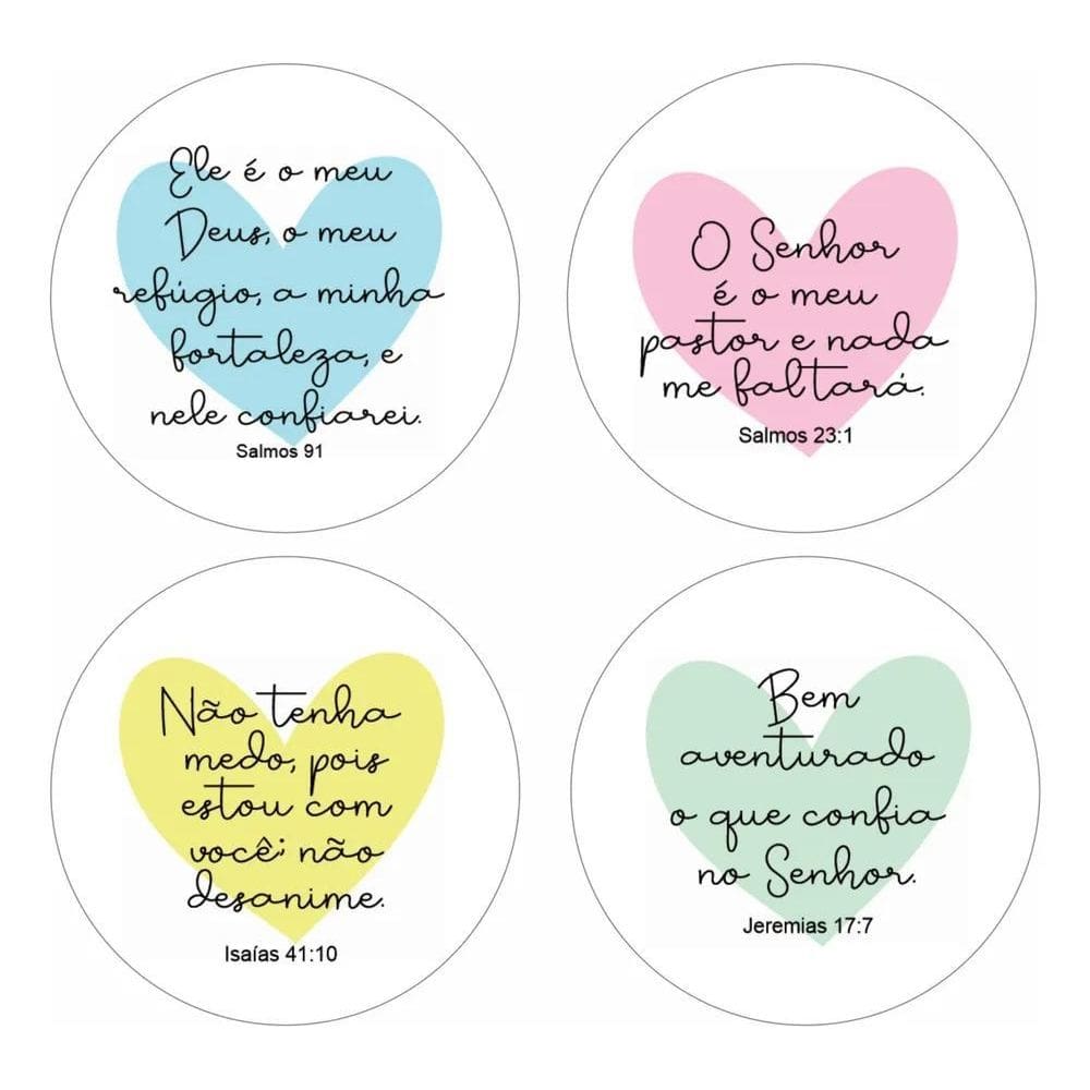 2X 90 Adesivo Agradecimento Cliente Frases Biblicas