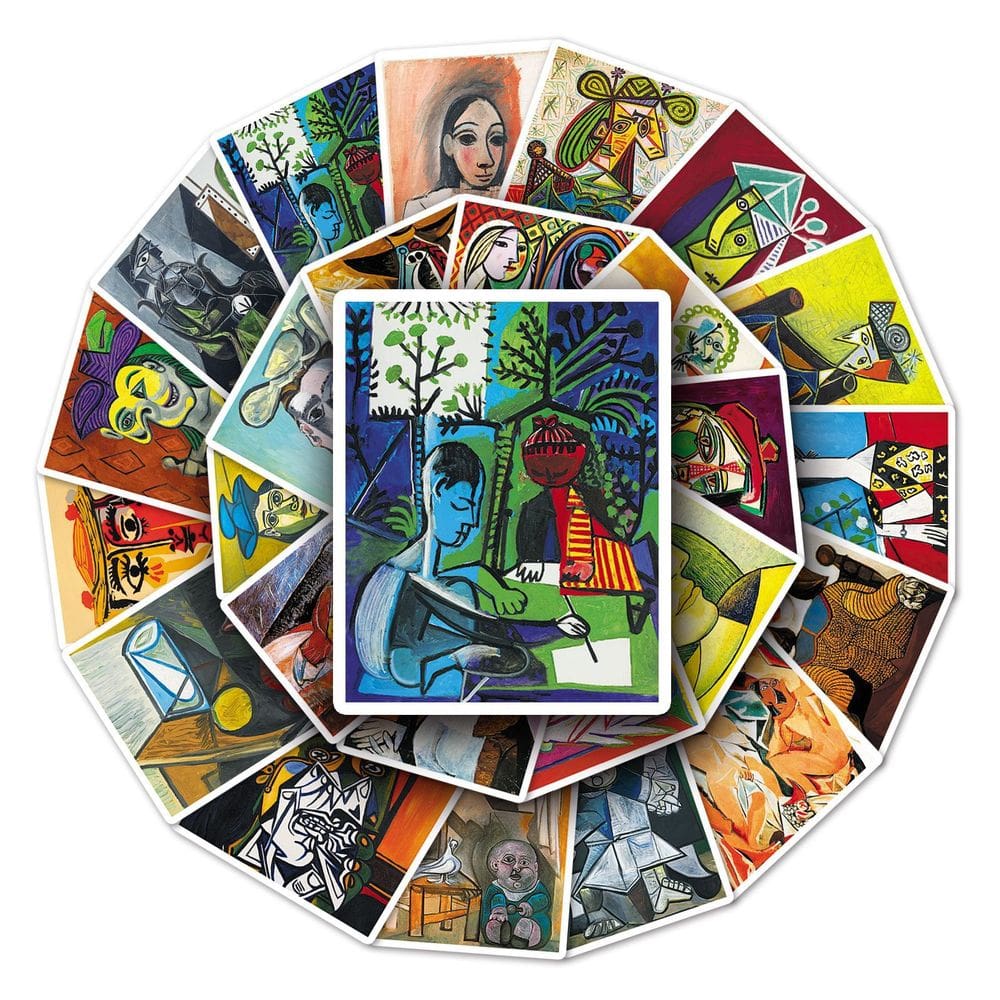 Adesivos Picassos em vinil impermeável Anime 50 unidades/lote de 5 a 7 cm