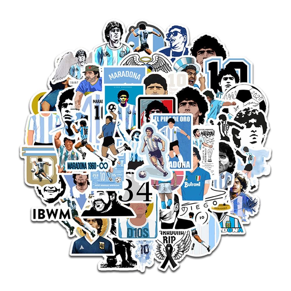 Adesivos Kings Of Footballs em vinil impermeável Anime x50