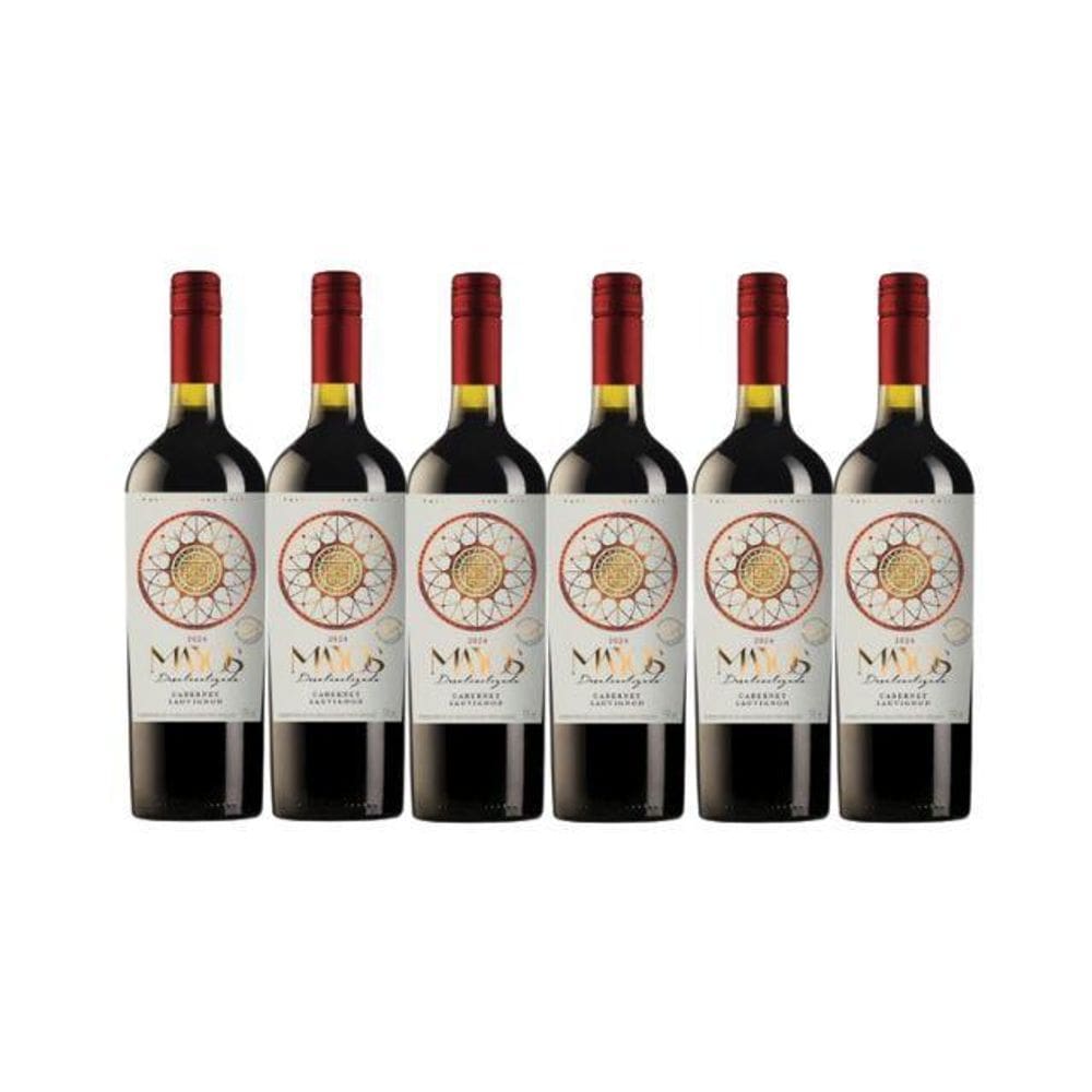 Kit 6 Vinhos Sem Álcool Tinto Seco Cs Mayos - 750Ml - Chile