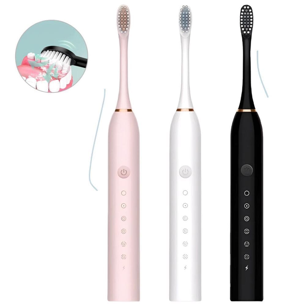 Escova Ultra Sônica Usb Para Higiene E Limpeza De Dentes