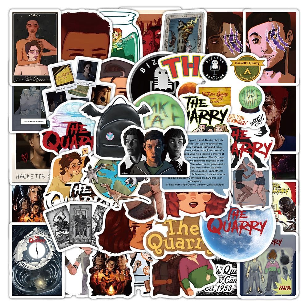 Adesivos Quarrys Waterproof Vinyl Anime 54 unidades/lote para laptop