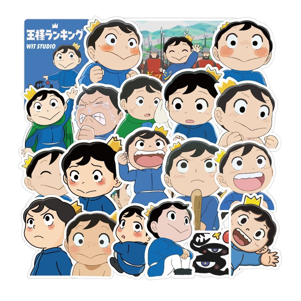 Adesivos Rankings of Kings Waterproof Vinyl Anime (50 unidades)