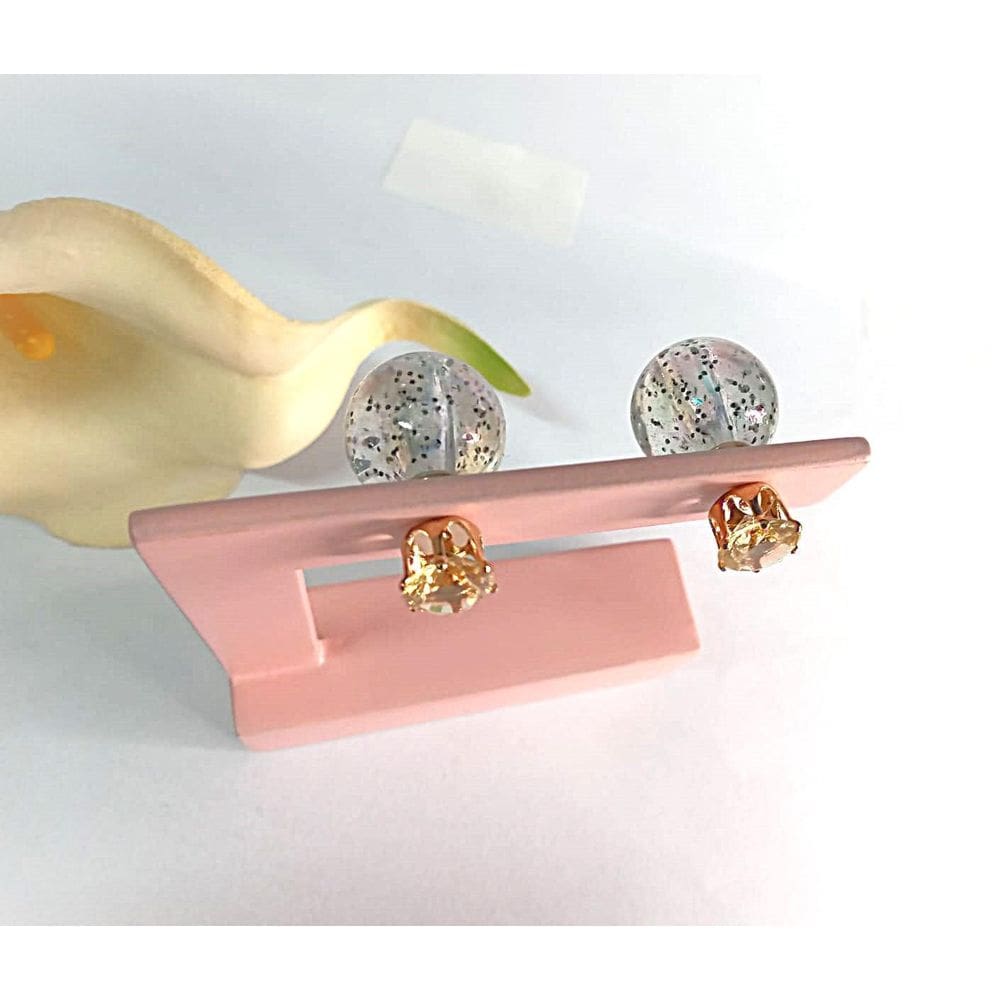 Brinco Estilo Inspiração D Ponto Luz Pérola Modelo