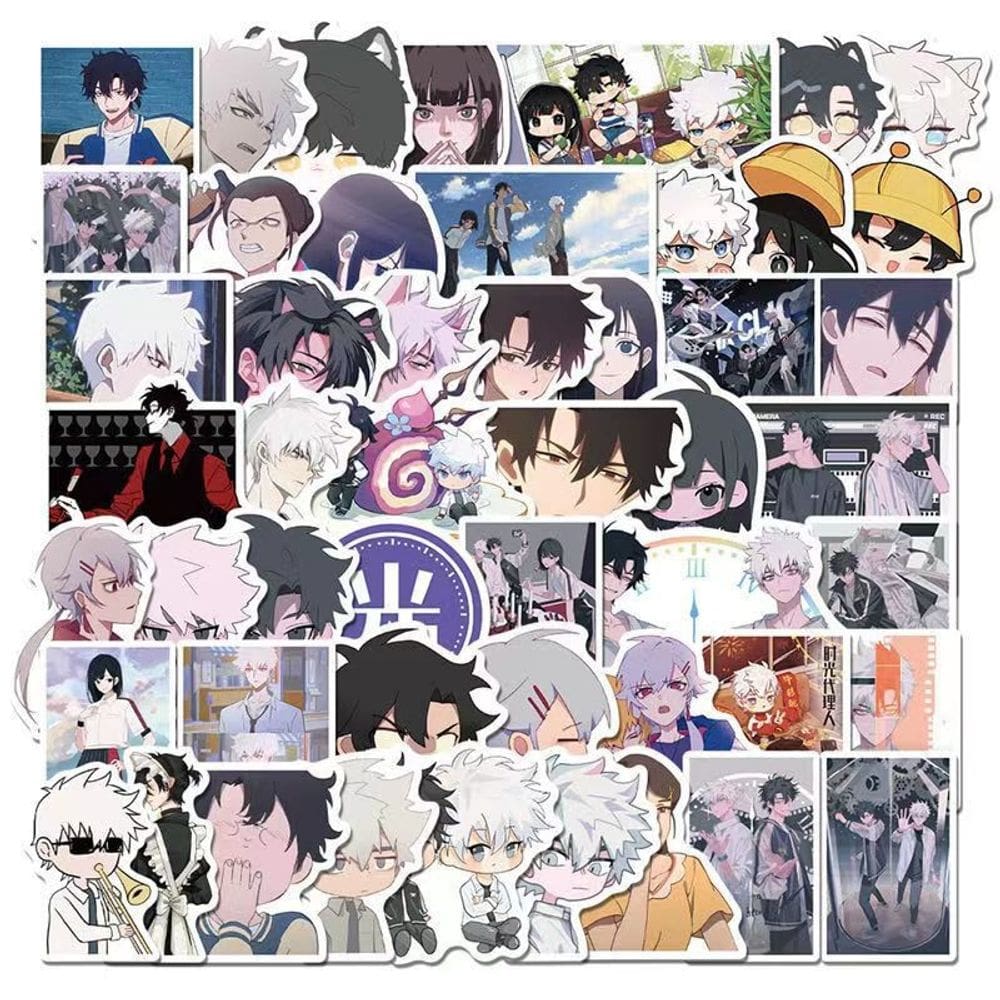 Adesivos Links Clicks Vinil Impermeável Anime 50 unidades/lote