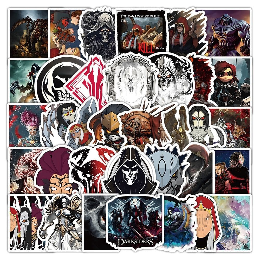 Adesivos Inceptions, vinil impermeável, anime, 53 unidades/lote