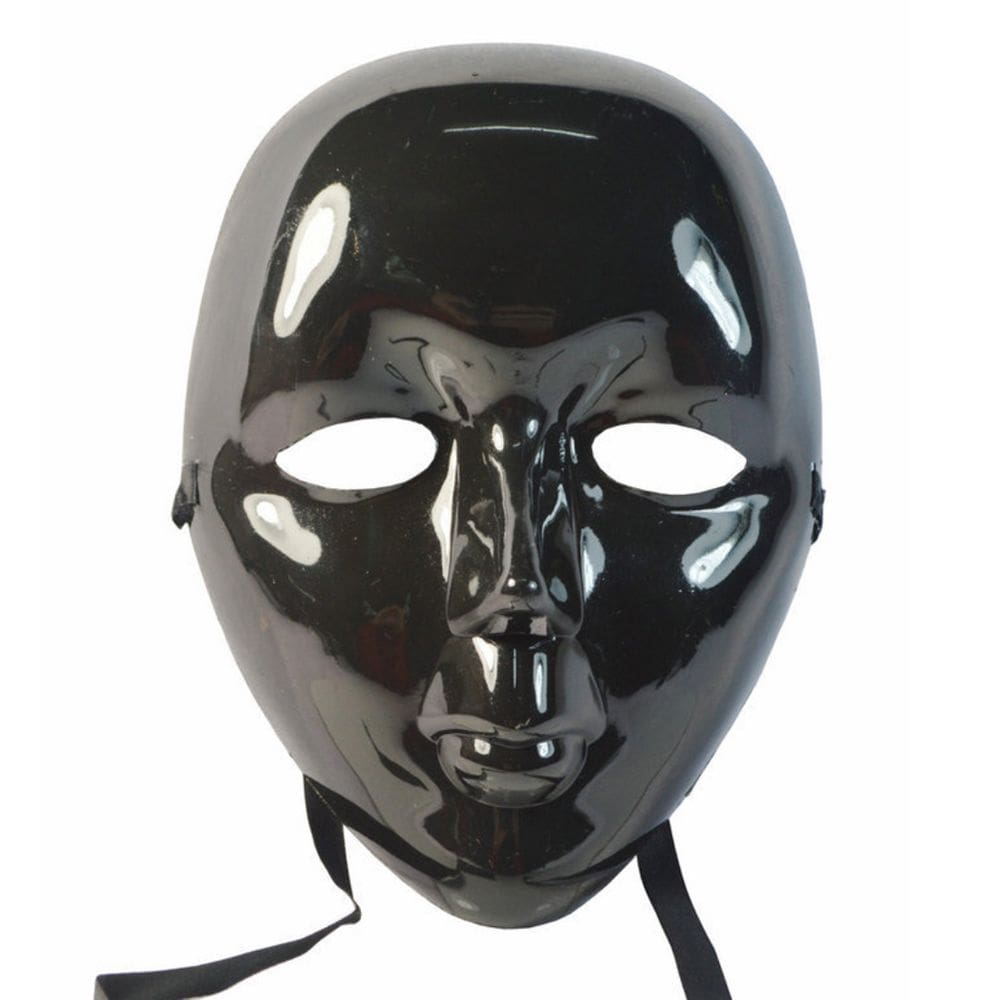 Máscara facial Full Face Festival Show Death PVC Black 40g