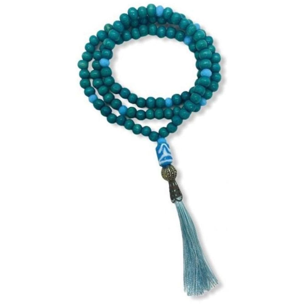 Japamala Dos Orixás De Madeira 108 Contas 8 Mm-Escolha A Cor